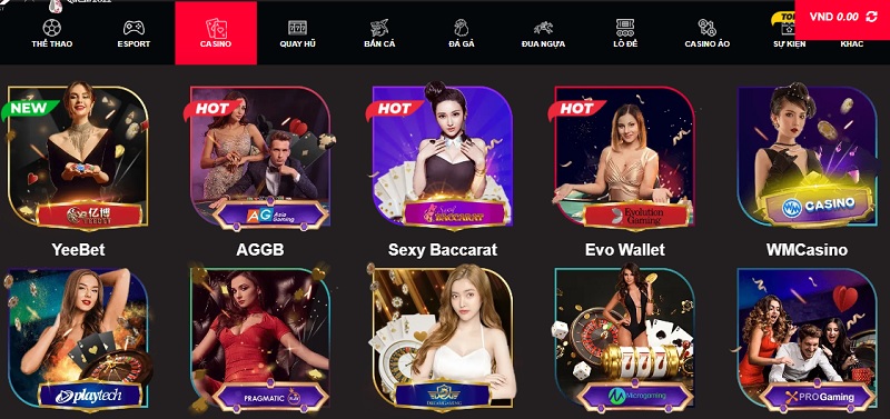 Top game casino trực tuyến ăn tiền tại EU9
