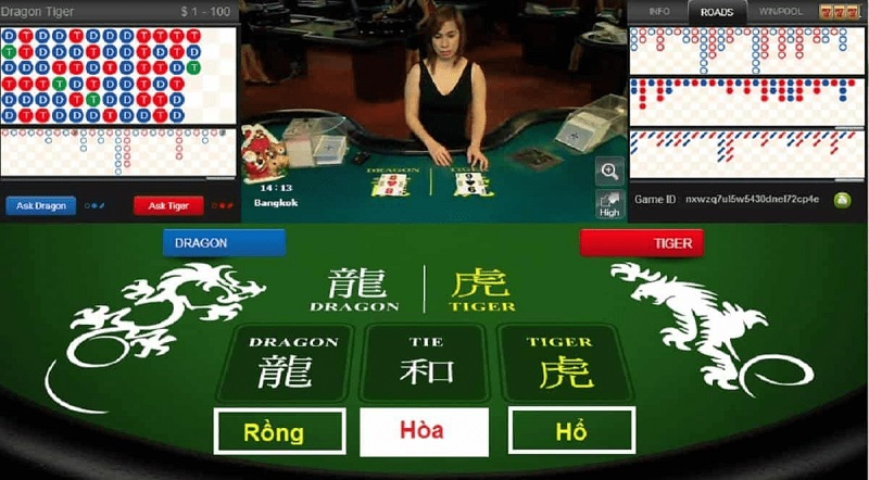 Top game casino trực tuyến ăn tiền Rồng Hổ