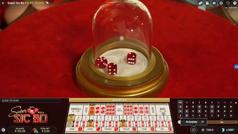 Top game casino trực tuyến ăn tiền Sicbo