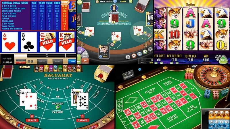 Game casino trực tuyến rất đa dạng